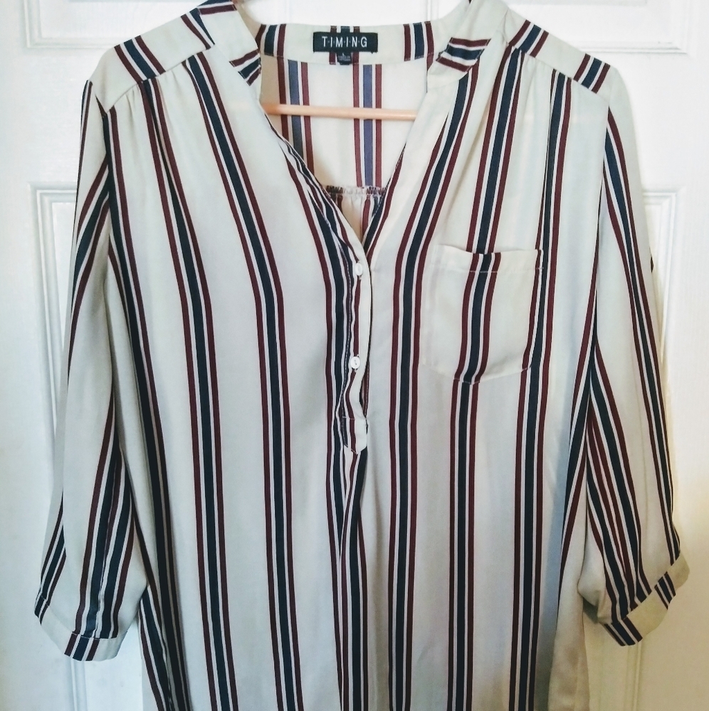 Striped timing top